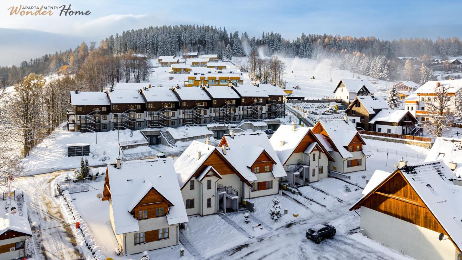 Wonder Home - Apartamenty Residence Karpacz Blisko Stoku Narciarskiego, Z Balkonami I Parkingiem Экстерьер фото